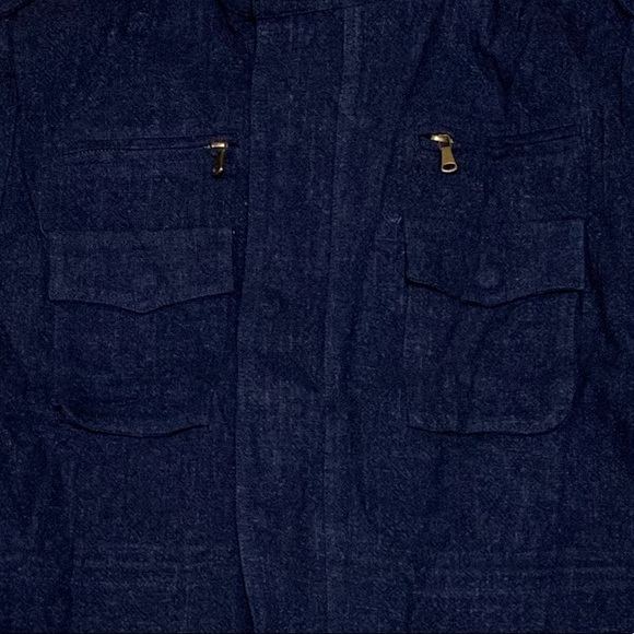 NWT! 🇫🇷 Les Canebiers Messardiere Jacket - Navy - Picture 3 of 6